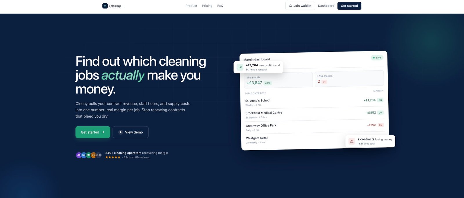 Cleeny SaaS platform